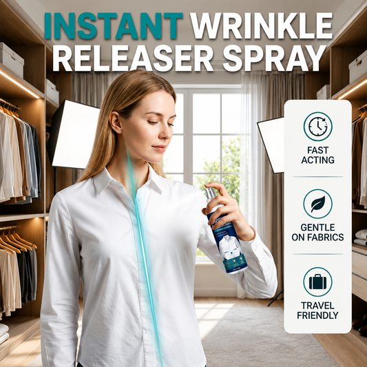 Instant Wrinkle Release Spray || Buy 1 Get 1 Free🔥