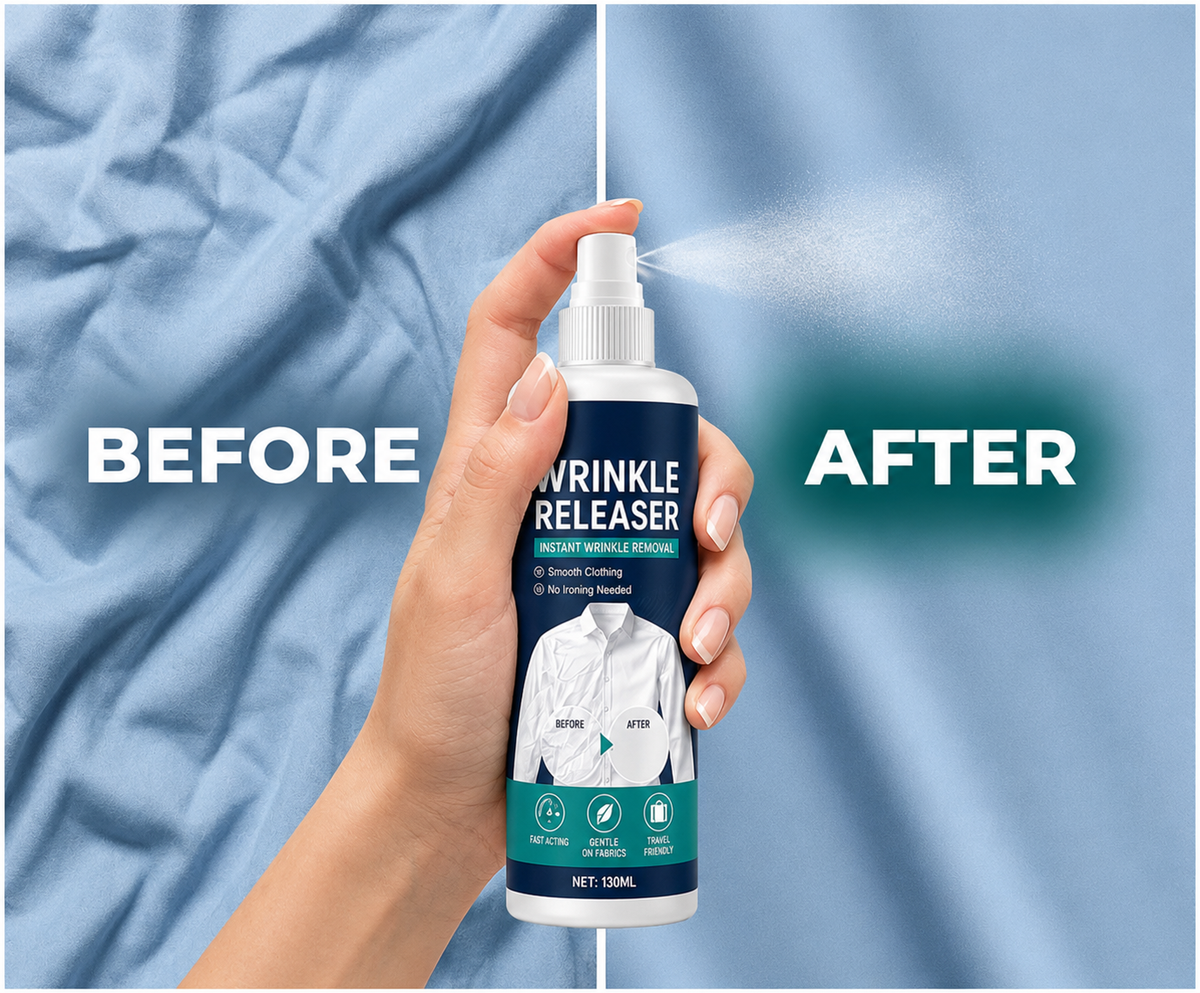 Instant Wrinkle Release Spray || Buy 1 Get 1 Free🔥