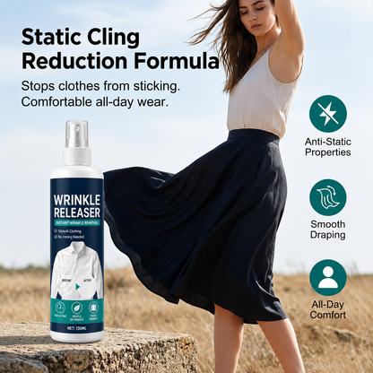 Instant Wrinkle Release Spray || Buy 1 Get 1 Free🔥