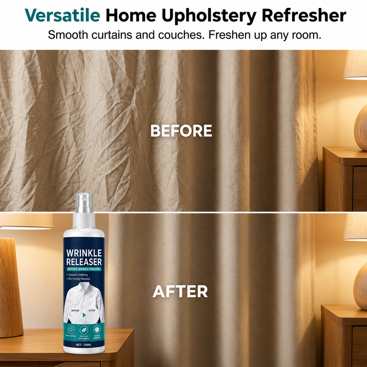 Instant Wrinkle Release Spray || Buy 1 Get 1 Free🔥